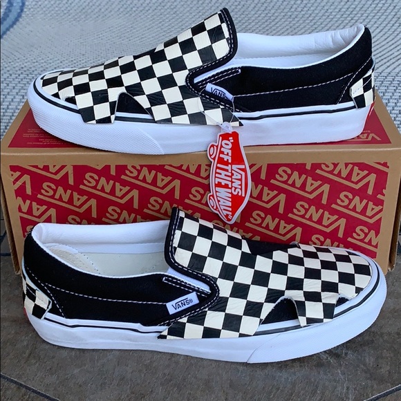Vans Shoes - VANS CLASSIC SLIP-ON O CHECKERBOARD/TRUE WHITE WMN